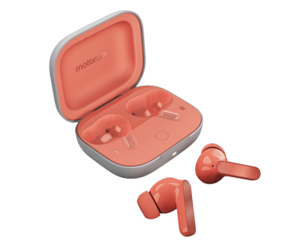 True Wireless MOTOROLA Słuchawki bezprzewodowe Moto Buds Peach Pink PG38C05750